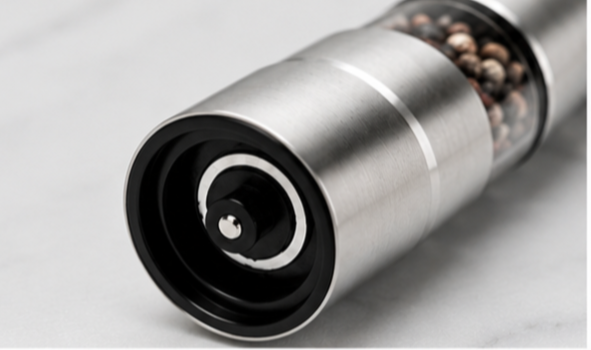 Premium Stainless Steel Salt & Pepper Grinder | Adjustable Ceramic Manual Spice Mill