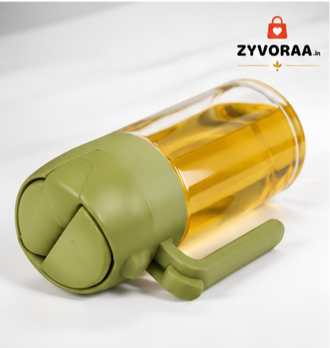 Spray Master 2-in-1 Oil Sprayer & Dispenser Bottle | Leakproof Kitchen Oil Spray Bottle (470ml)