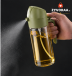 Spray Master 2-in-1 Oil Sprayer & Dispenser Bottle | Leakproof Kitchen Oil Spray Bottle (470ml)